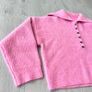 NEW George Pink Wool Blend Chunky Jumper M 12-14 Image 8