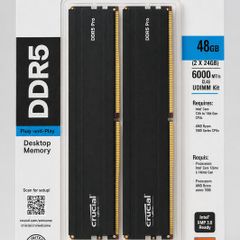 Ddr5 ram. 2x24 48 total 6000hz