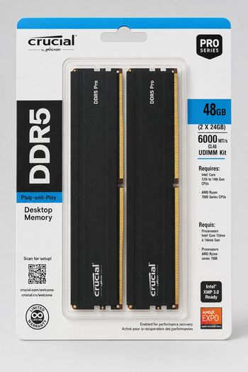 Ddr5 ram. 2x24 48 total 6000hz