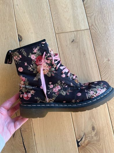 Dr. Martens floral boots
