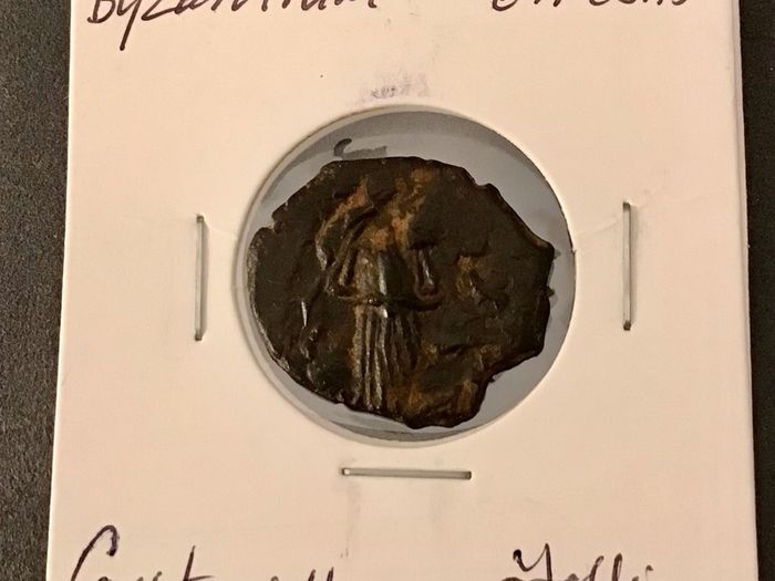 Byzantine Empire Emperor Constans II 641 AD Follis
