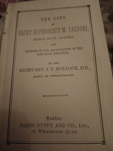 The Life of Saint Alphonsus Liguori