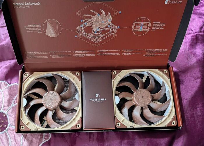 Noctua NF-A14x25 G2 PWM Sx2 PP Dual Pack