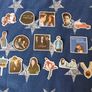 52 Glossy Twilight Edward Cullen & Bella Swan Stickers. Various Shapes & Sizes. Image 2