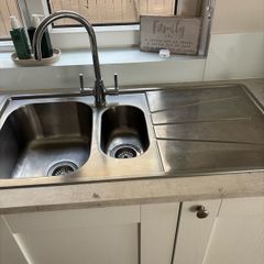 kitchen sink and tap