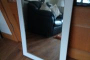 Large  White Mirror