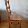 Three timber chairs Image 3