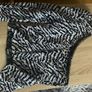 River Island going out one shoulder navy & white sequin top size UK8 EU36 Perfect condition Postage included Image 4