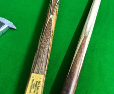Handmade 3/4 57 Inch Snooker Cue Ash Shaft / Rosewood Butt - 9.5mm tip - free delivery / collect