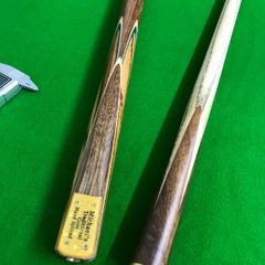Handmade 3/4 57 Inch Snooker Cue Ash Shaft / Rosewood Butt - 9.5mm tip - free delivery / collect