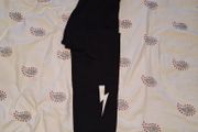 boys black designer tracksuit bottom