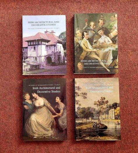 Irish Architectural and Decorative Studies 4 Volumes The Journal of the Irish Georgian Society