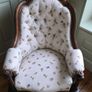 c1870s Victorian Button Back Armchair Image 4