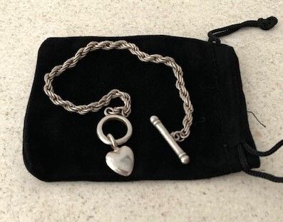 Vintage 1990s Heart Bracelet