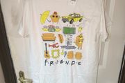Friends t shirt size