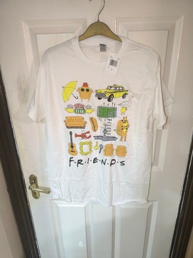 Friends t shirt size