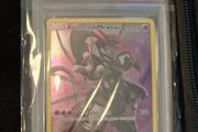 pokemon 2019 armoured mewtwo promo psa 8