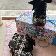 irregular Choice Abigail's Party Too Shoe boot
