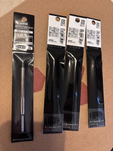 uni-ball jetstream sxr-600 ballpoint pen refill parker g2 refill