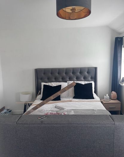 king bed