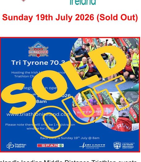 tri tyrone Triathlon Entry