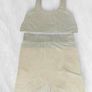 SKIMS Kim Kardashian Seamless Rib Aqua Green Lounge Set Bralette + Boxer Shorts Size S/M Image 4