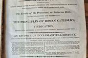 James A. M Namara. Controversial Rhemish Bible. Ireland, Cork City, 1818. The New Testament, Translated From The Latin Uulgate, First Published At The English College, At Rheims, A. D. 1582