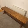 Rustic Dining Table and chairs Image 10