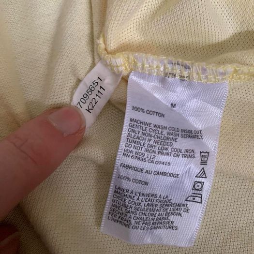 Nautica Yellow Polo T-Shirt