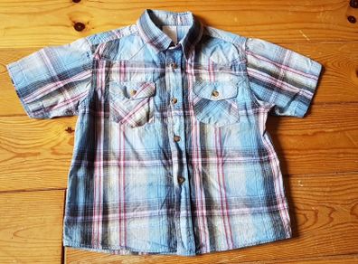 Blue Check Shirt Age 6