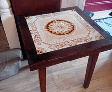 Mid century tiled coffee table