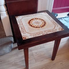 Mid century tiled coffee table