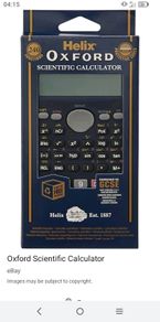 New sealed Helix oxford scientific Calculator