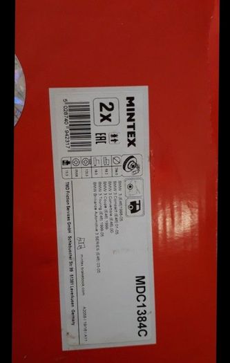 Brake discs front and back for BMW 3