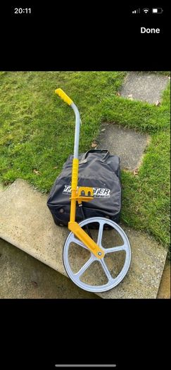 Trumeter 5000 Road Distance Measuring Tool with Wheel & Bag