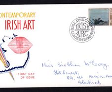 1976 Ireland Contemporary Irish Art Painting by Paul Henry Commemorative Stamp Hibernian Stamp Company First Day Cover (FDC)
