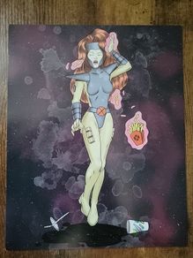 Jean Grey X-Men 8"x10" Art Print