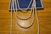 Vintage Faux Pearl Necklace