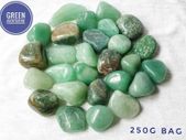 CLEARANCE Green Aventurine tumbled stone natural gemstone for heart healing 250g