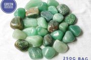 CLEARANCE Green Aventurine tumbled stone natural gemstone for heart healing 250g