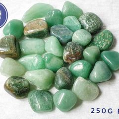 CLEARANCE Green Aventurine tumbled stone natural gemstone for heart healing 250g