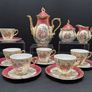 Collectable Vintage coffee or Tea Set Courting Couple Image 2