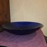 Large Cobalt Blue Glass Bowl Image 3