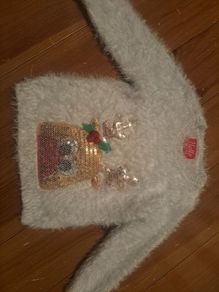 Girl Christmas jumper 2-3