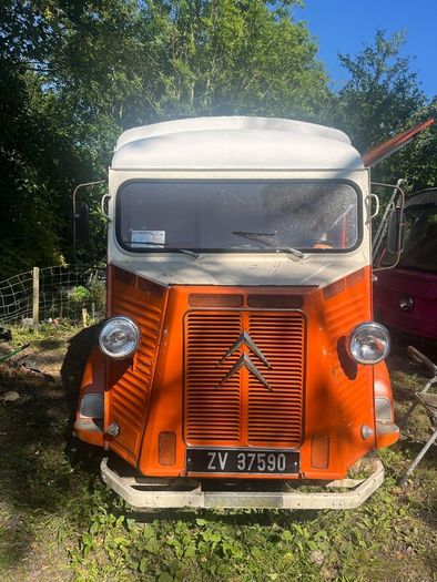 Food truck; Citroen hy wood fired pizza van