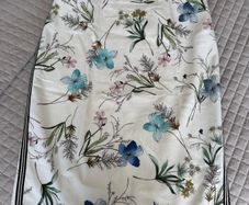 Atelier Gardeur Floral Pencil Skirt with Side Stripe - Size UK 12 / EU 38