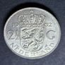 Netherlands 1962 Silver 2 1/2 Gulden - Juliana Unc coin Image 2