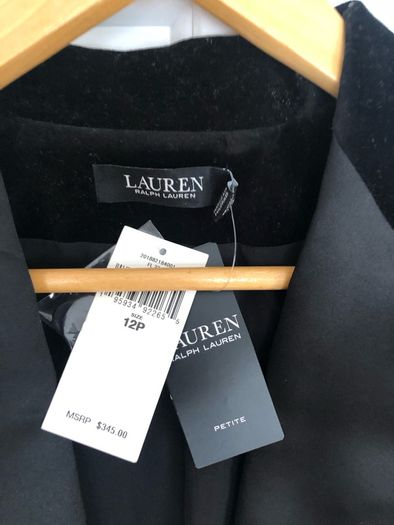 Ralph Lauren Black Tuxedo Jacket