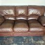 Used 5 Seat Leather Living Room Set Image 3