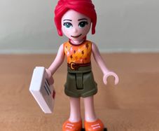 Lego Friend Mia Rollerskating